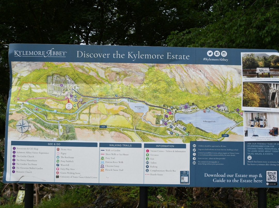 Kylemore Abbey & Victorian Walled Garden-Kylemore必去景点