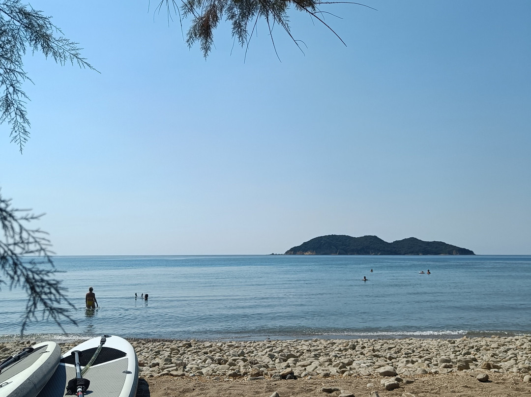 Dafni Beach-扎金索斯镇必去景点