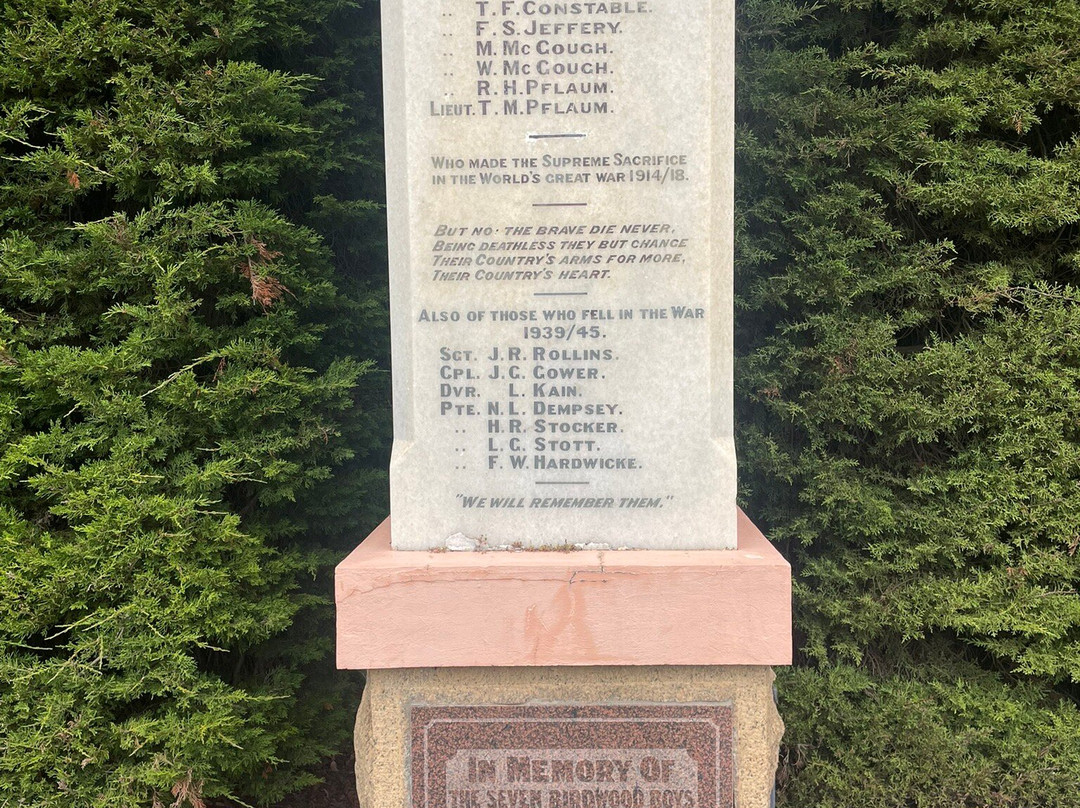 Birdwood Soldiers Memorial-Birdwood必去景点