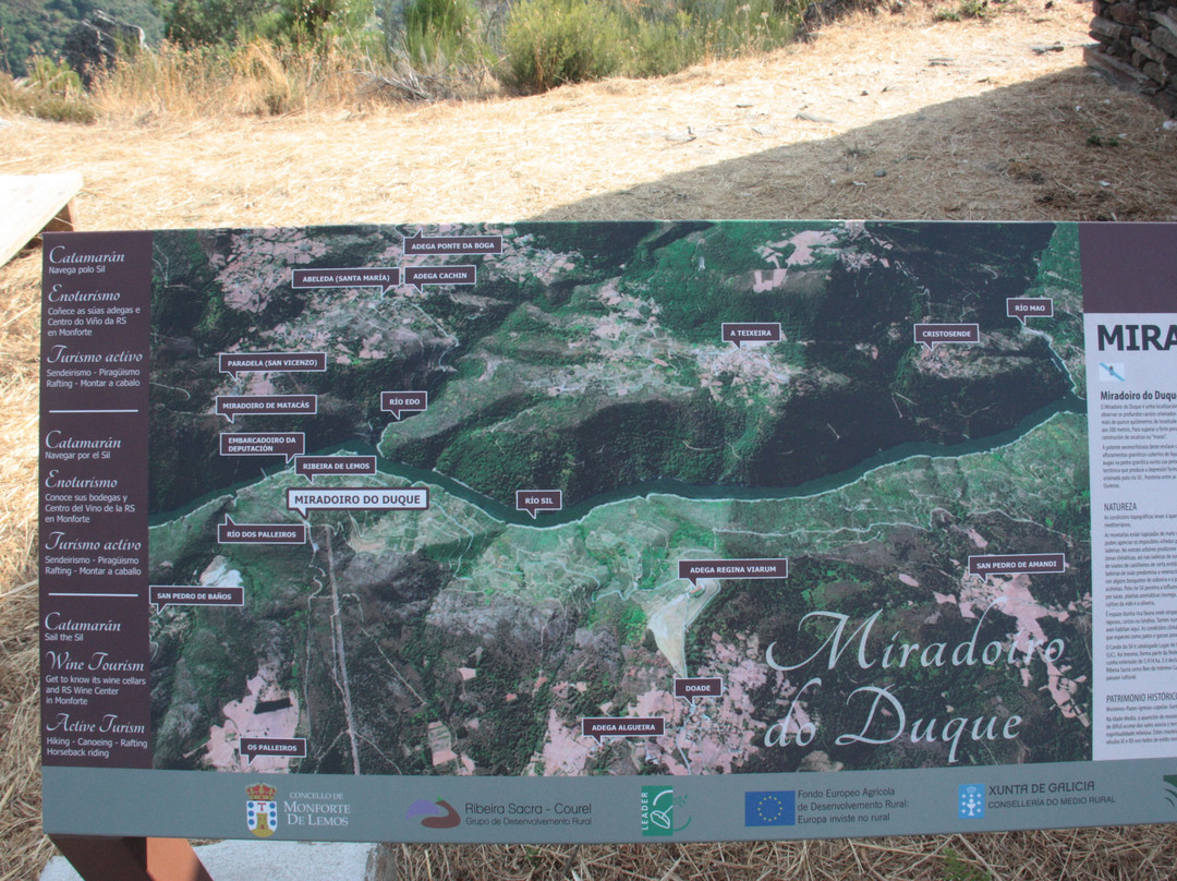 Mirador Do Duque-Monforte de Lemos必去景点