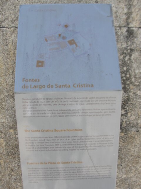 Fonte de Santa Cristina景点图片