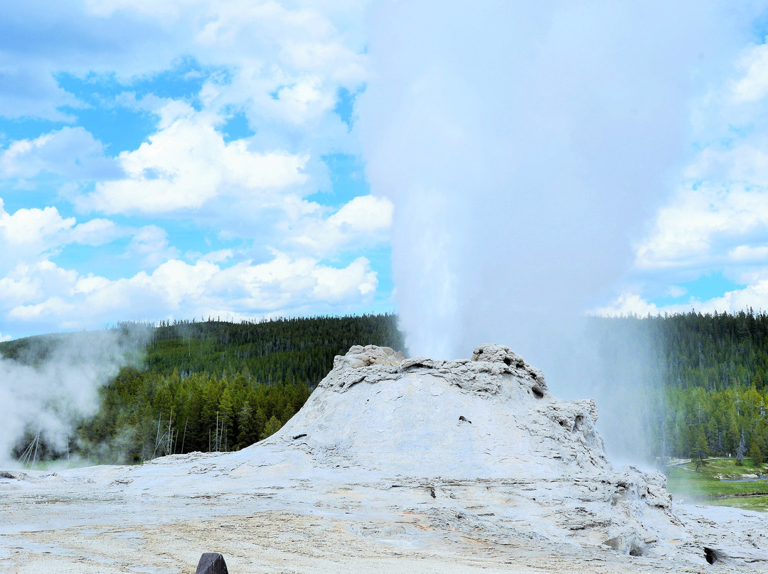 Castle Geyser-黄石国家公园必去景点