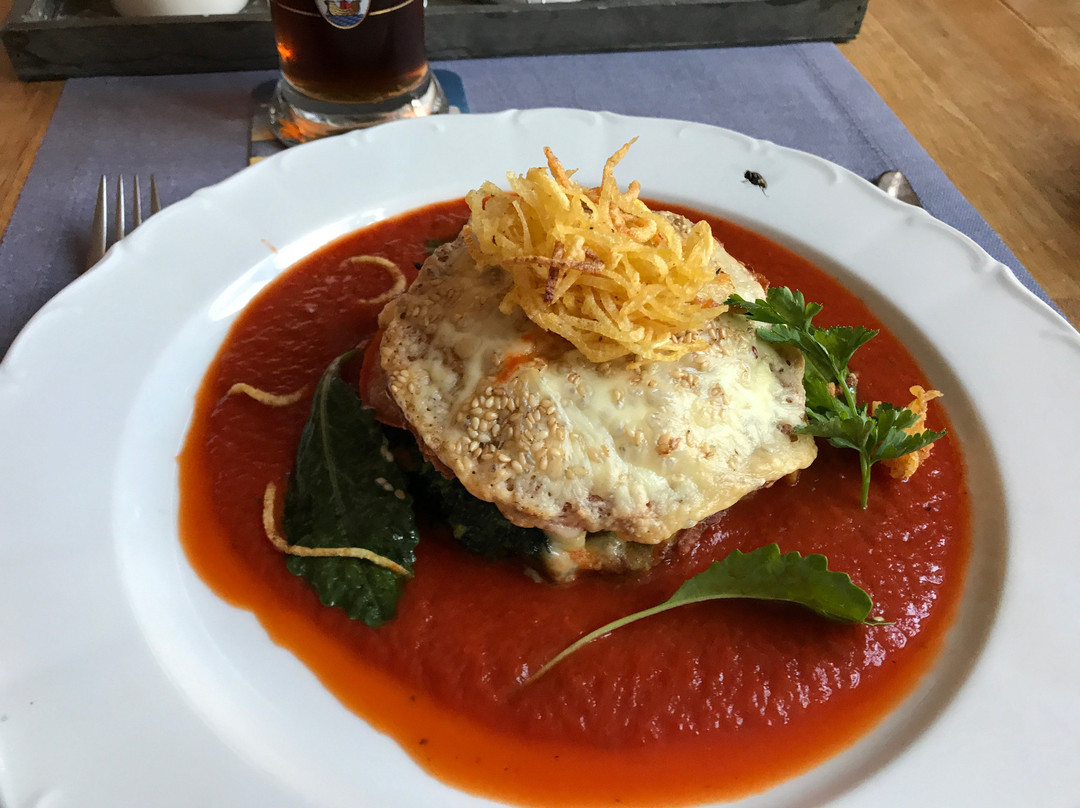 Munkbrarup餐馆和美食-Landgasthof Neukrug & Garten