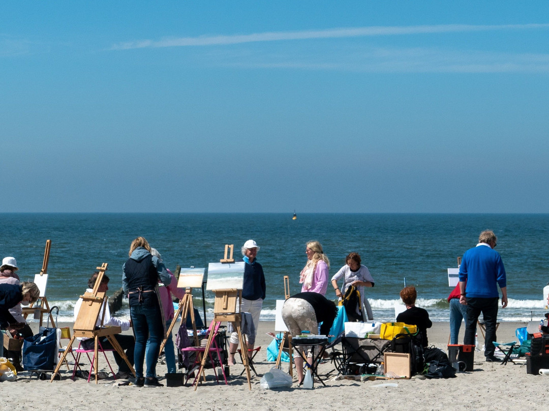Het Zeeuwse Licht / Schilderen op het strand van Domburg-多姆堡必去景点