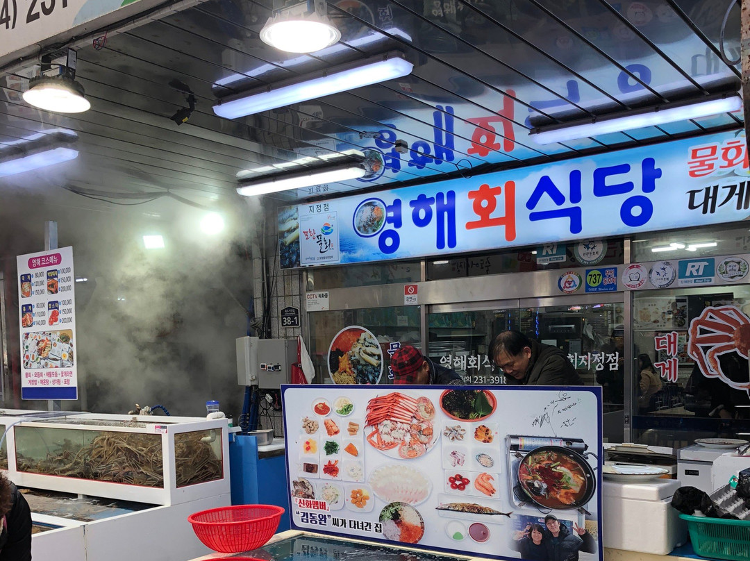 Jukdo Market-浦项市必去景点
