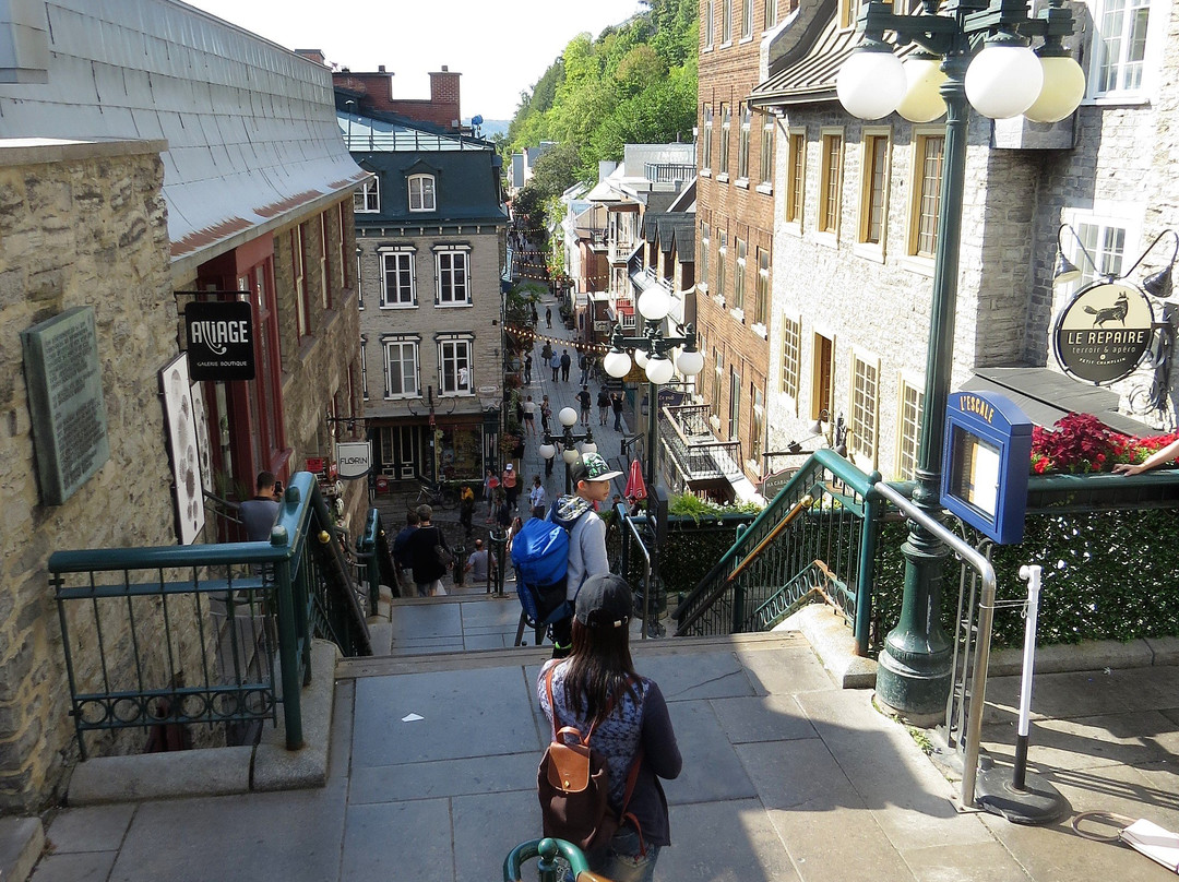 Breakneck Steps (L'Escalier Casse-Cou)-魁北克市必去景点