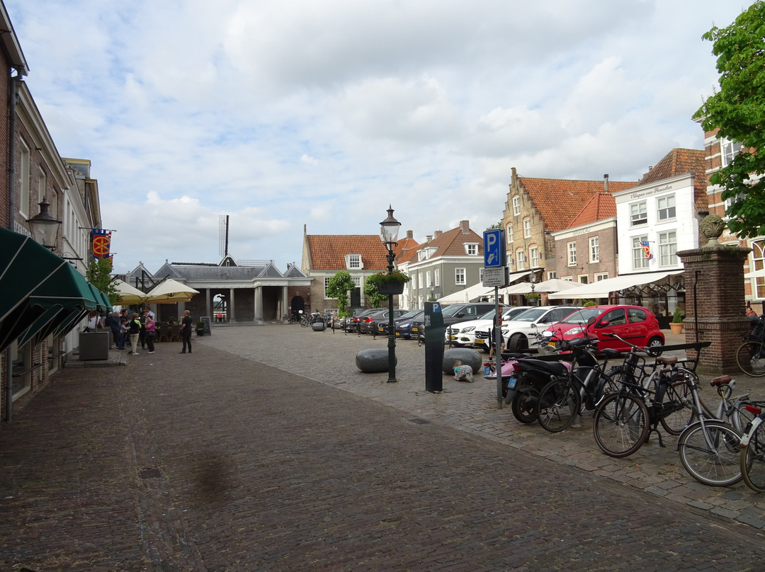 Visbank en Vismarkt te Heusden景点图片