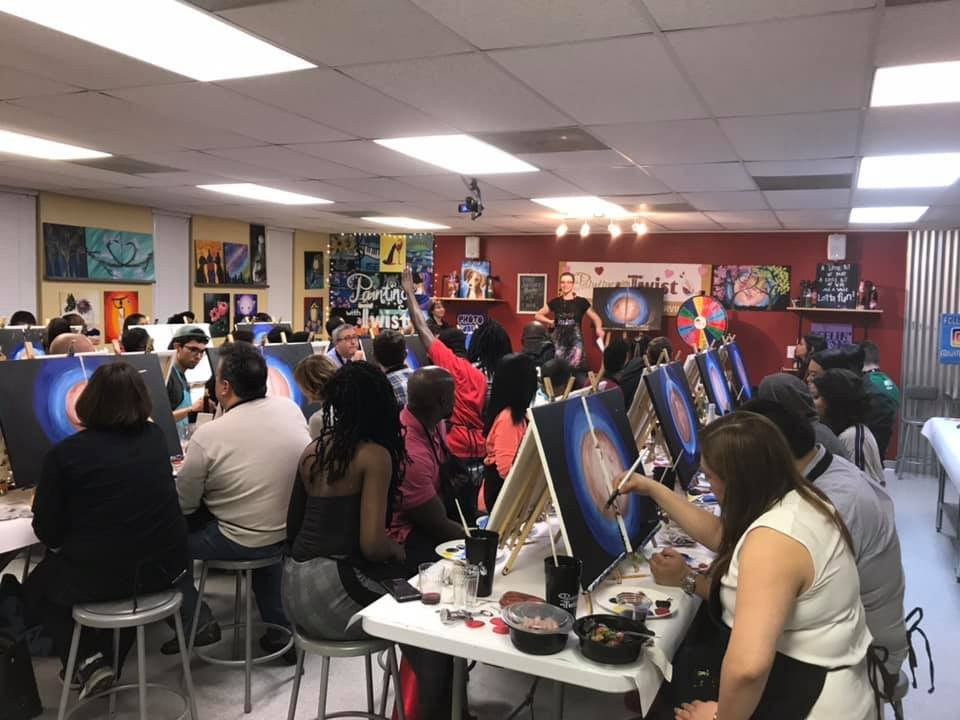 Painting with a Twist-Lutherville Timonium必去景点