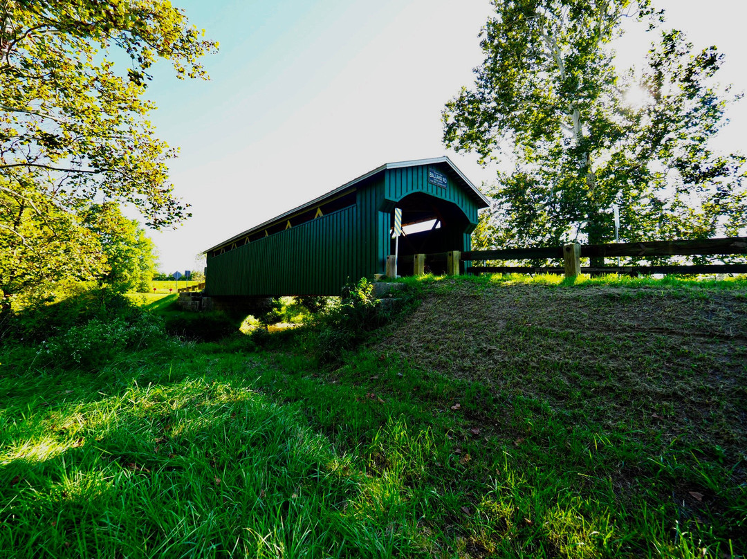 Ballard Road Covered Bridge-Xenia必去景点