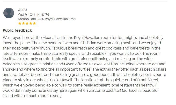 Moana Lani Bed & Breakfast主图