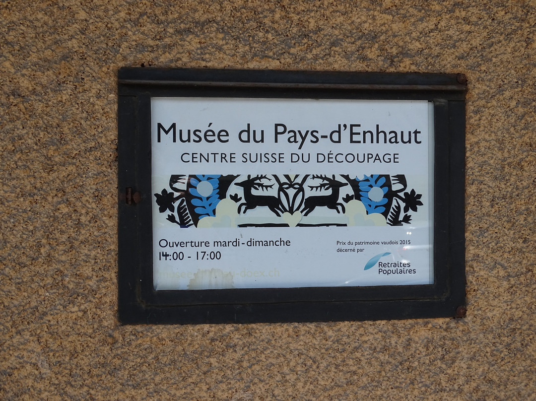 Musée du Pays-d'Enhaut & Centre Suisse du Papier Découpé景点图片