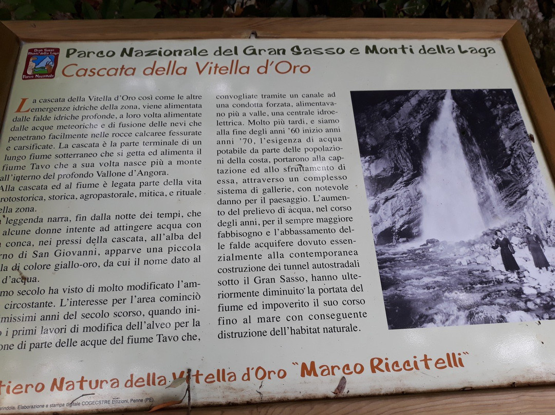 Cascata del Vitello d'Oro景点图片