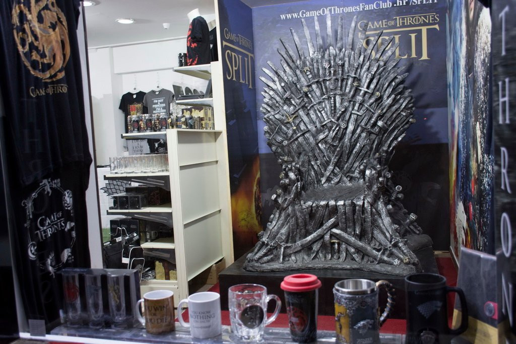 Game of Thrones Split Fan Shop-斯普利特必去景点
