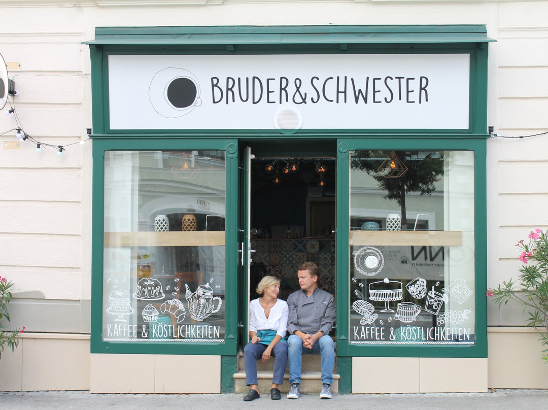 默德林餐馆和美食-Bruder&Schwester