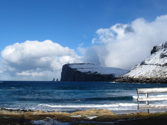 Eysturoy旅游景点-Risin and Kellingin