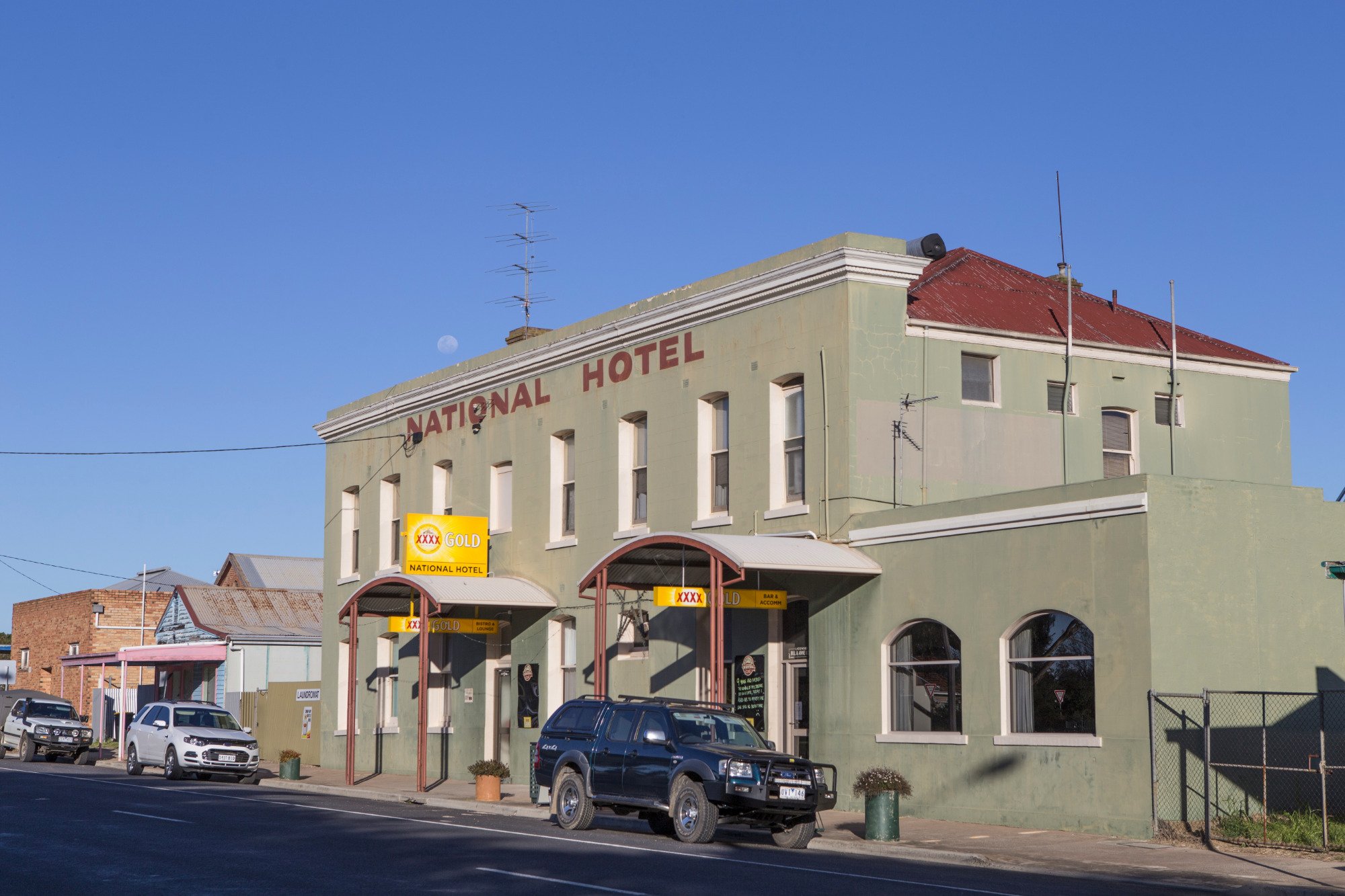 National Hotel Natimuk-浴室