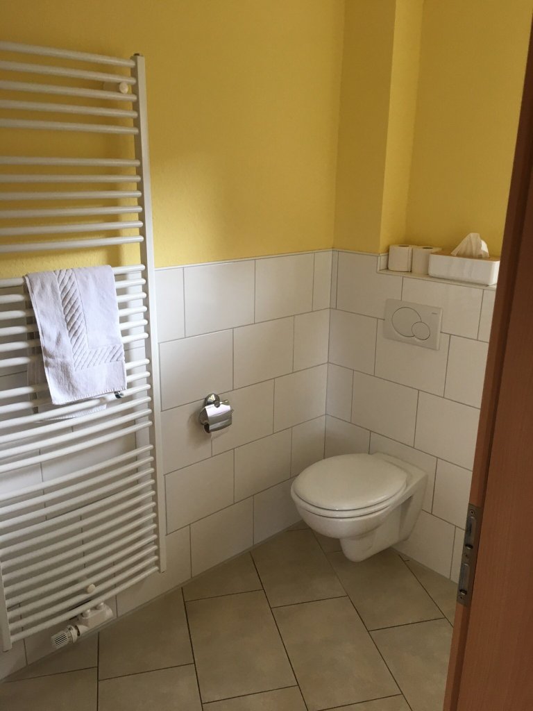 Pension Burggaststatte Heyken-浴室