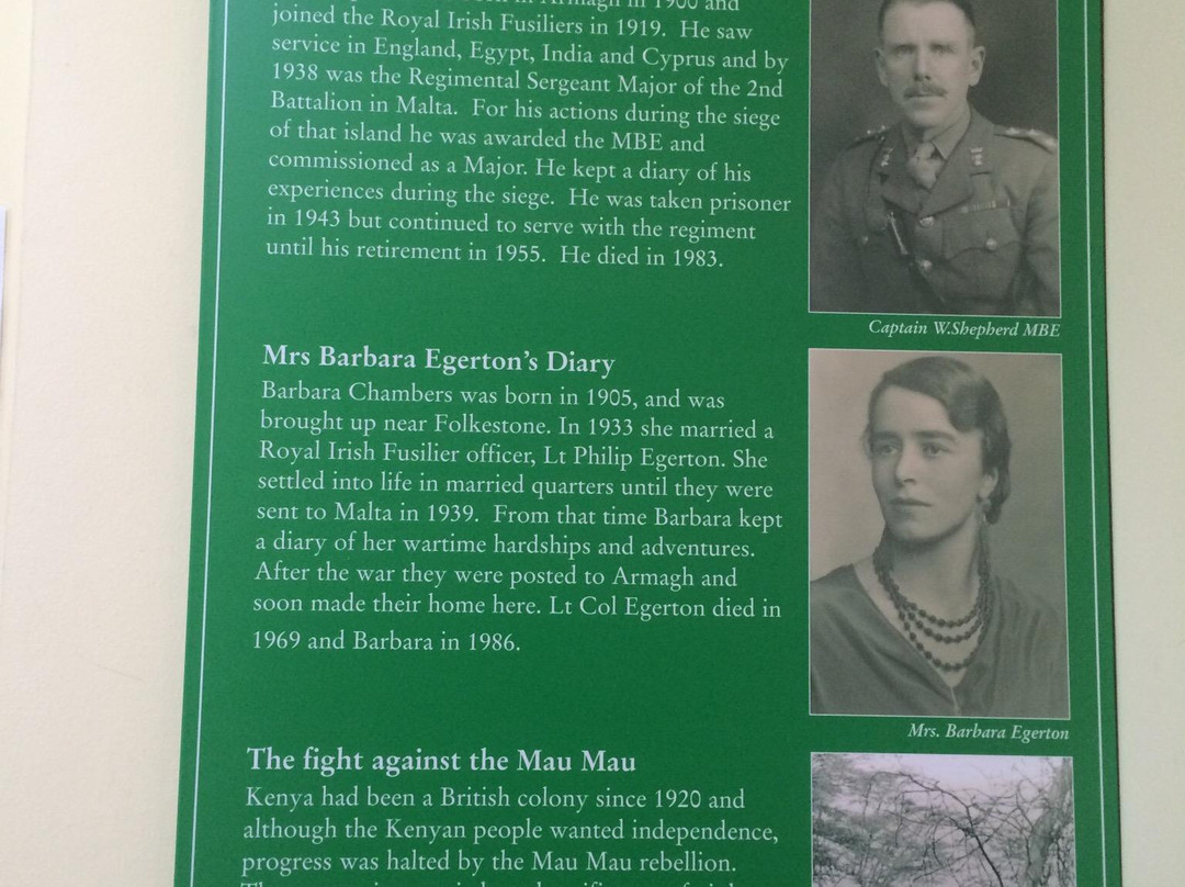Royal Irish Fusiliers Museum-阿尔马必去景点