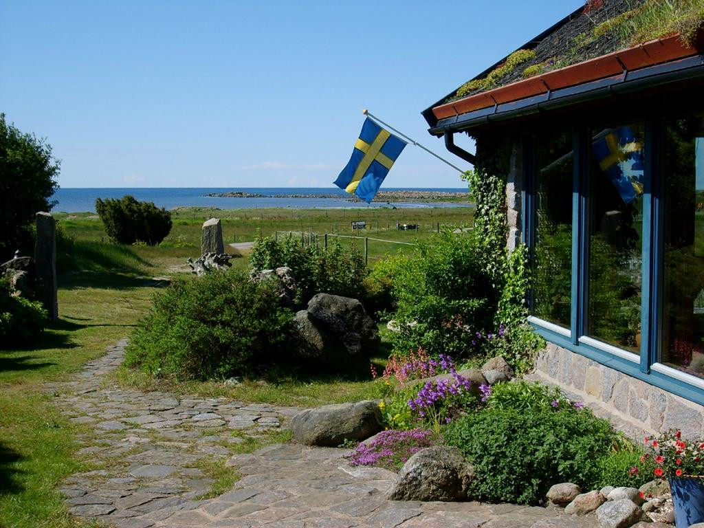 Falkenberg酒店住宿-Grimsholmen Bed & Breakfast By The Sea