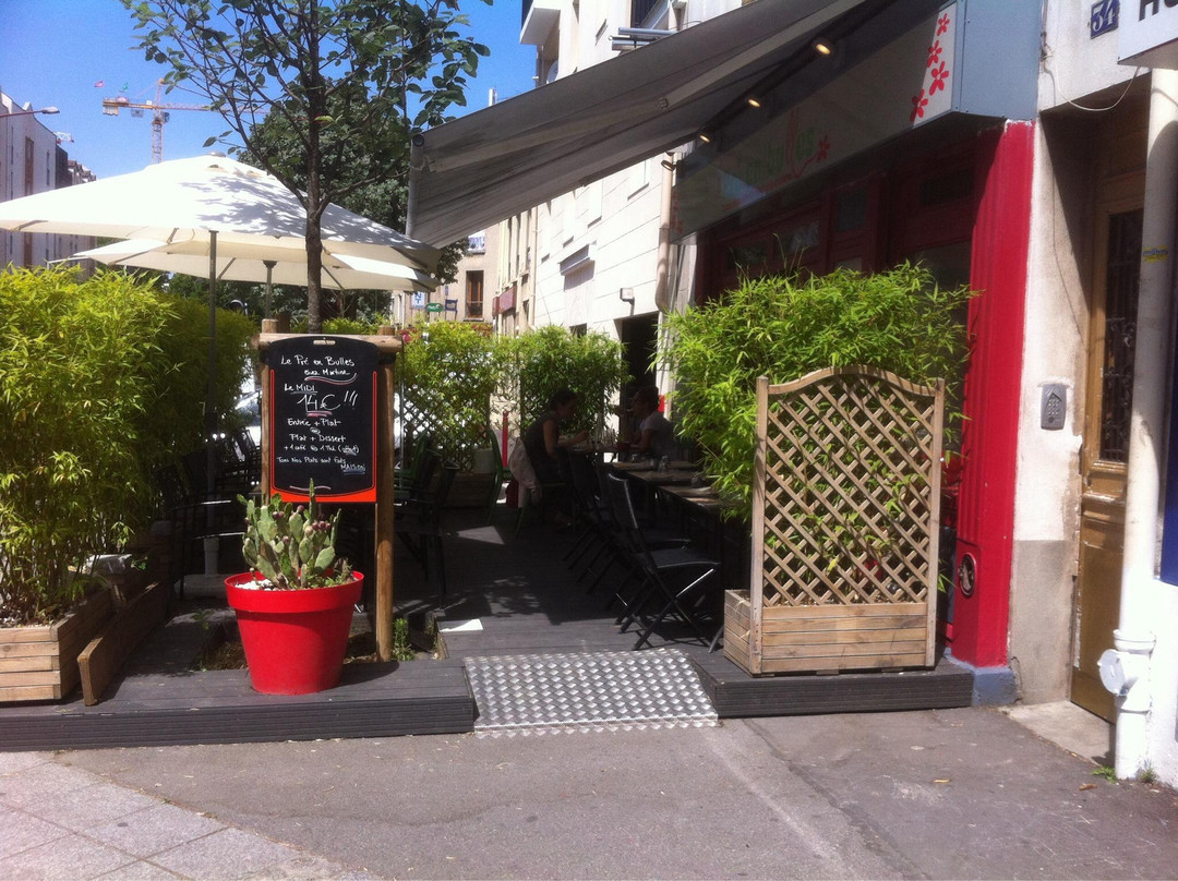 Le Pre Saint Gervais餐馆和美食-Le Pre en Bulles