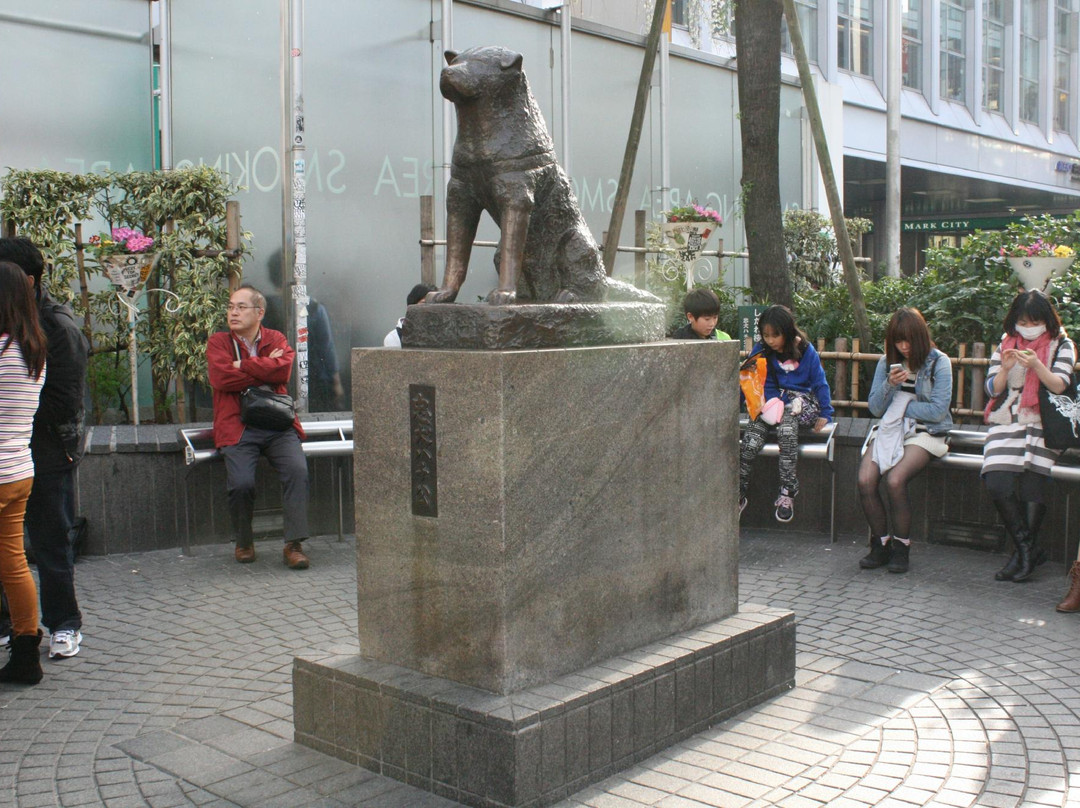 忠犬八公像-涩谷区必去景点