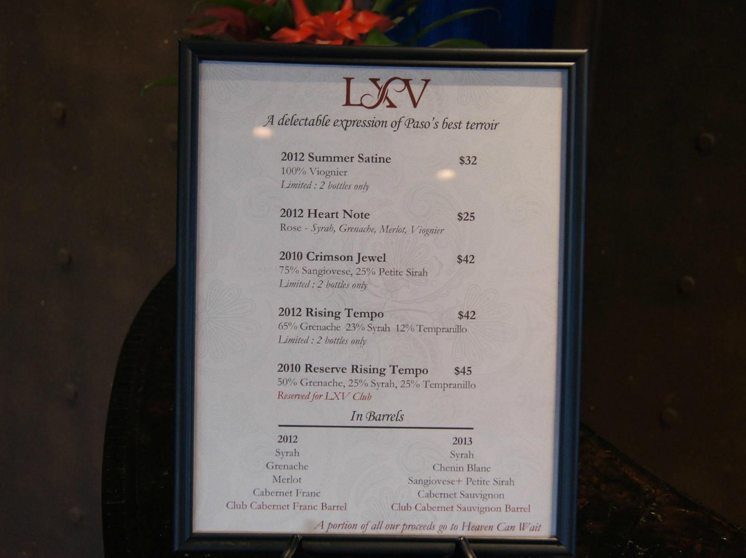 LXV Downtown Wine Tasting Room-帕索罗布尔斯必去景点