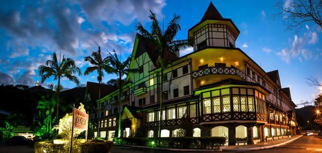 阿瓜斯迪林多亚酒店住宿-Grande Hotel Glória