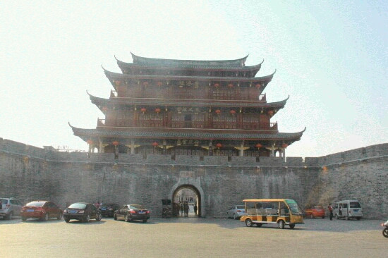 潮州古府城墙景点图片