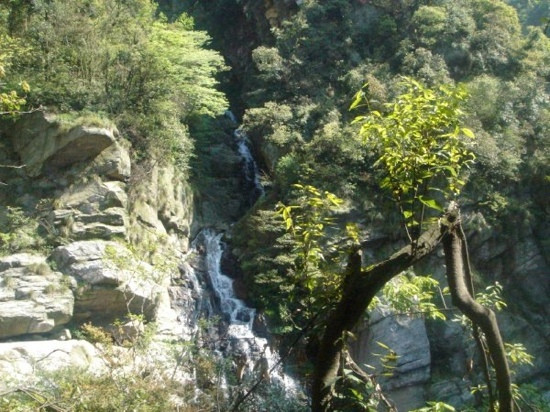 庐山瀑布群景点图片