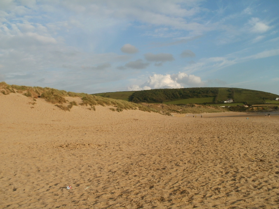 Surfing Croyde Bay-Croyde必去景点