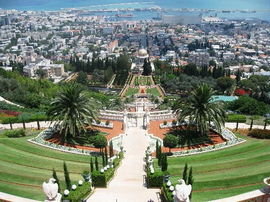 巴哈伊花园及金顶-Haifa必去景点