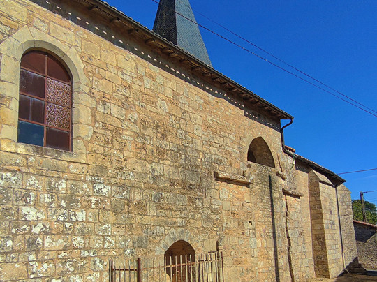 Église Saint-Gilles à Saint-Coutant