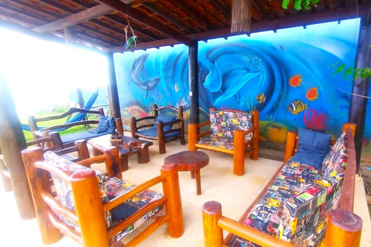 Pousada Azul Com Vista Maravilhosa主图