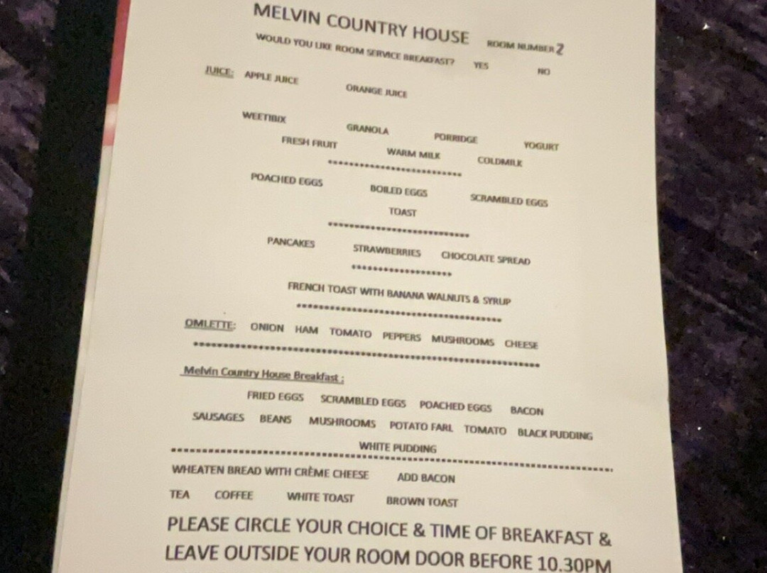 Melvin Country House主图