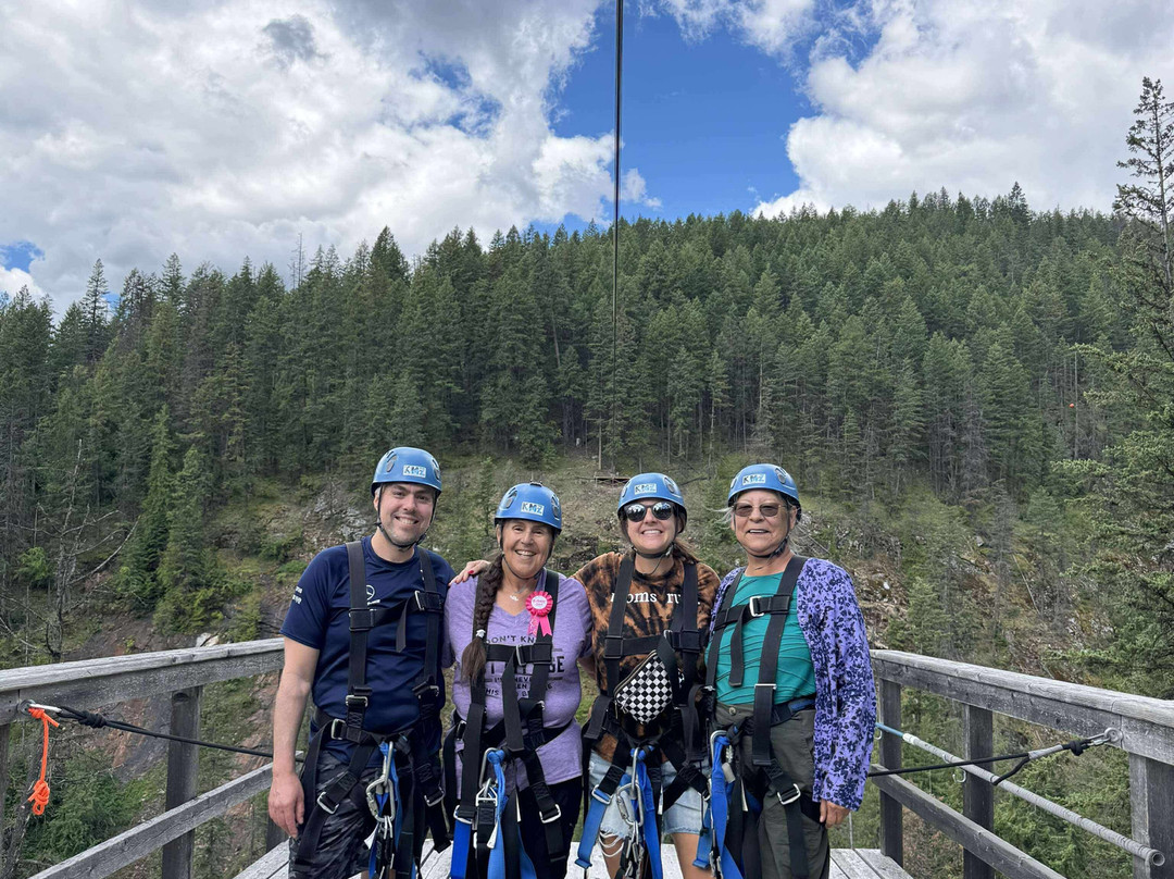 Kokanee Mountain Zipline-Nelson必去景点