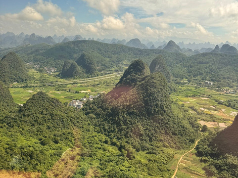 Yangshuo Cable Car-桂林市必去景点