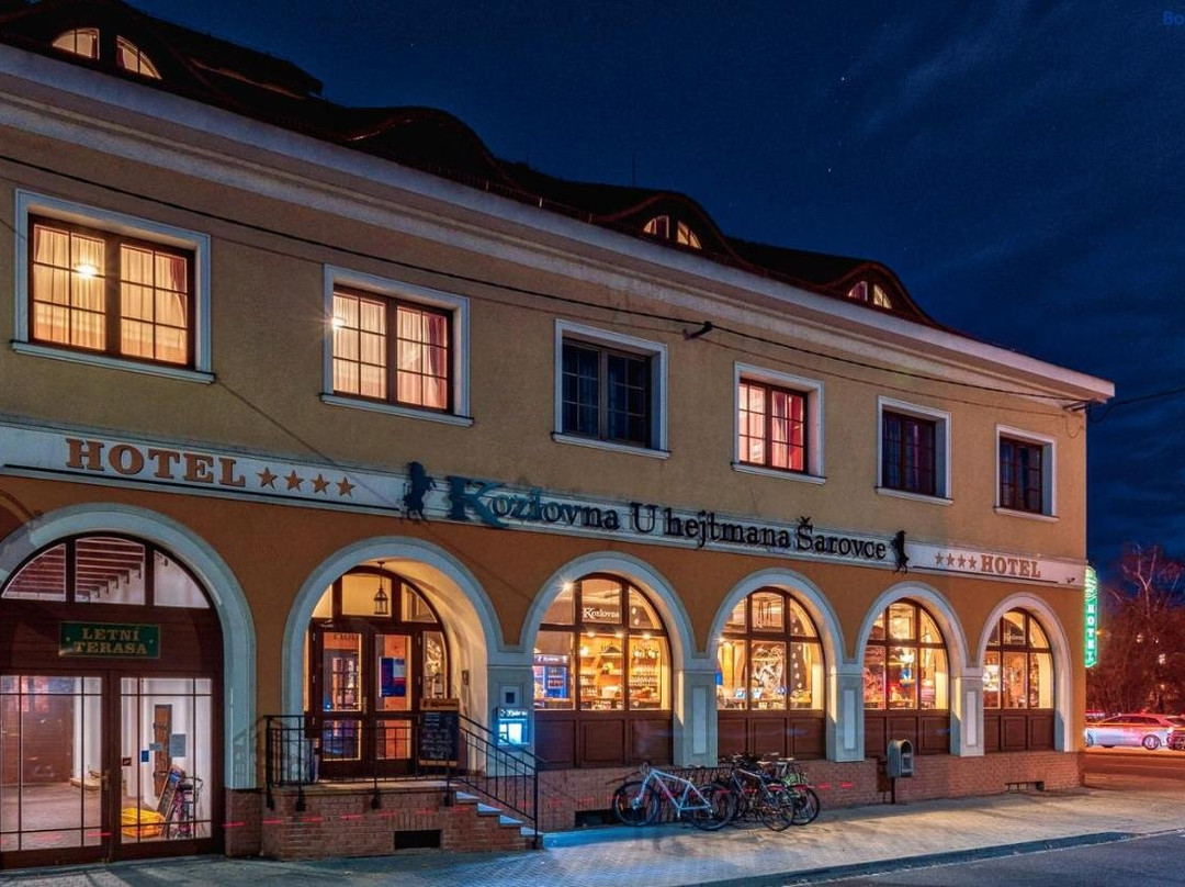 乌尔斯克拉迪斯特酒店住宿-Hotel U hejtmana Sarovce