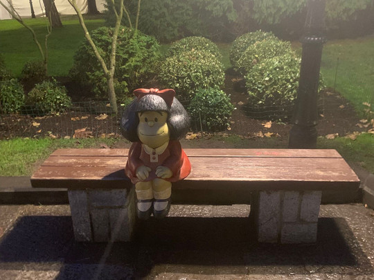 Estatua de Mafalda-奥维耶多必去景点