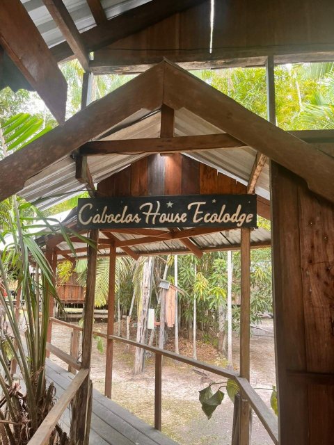 Caboclos House Eco-Lodge-浴室