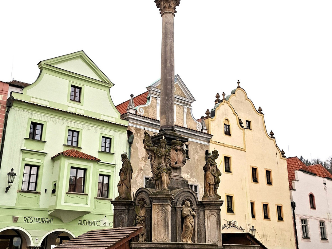 Plague Column-克鲁姆洛夫必去景点