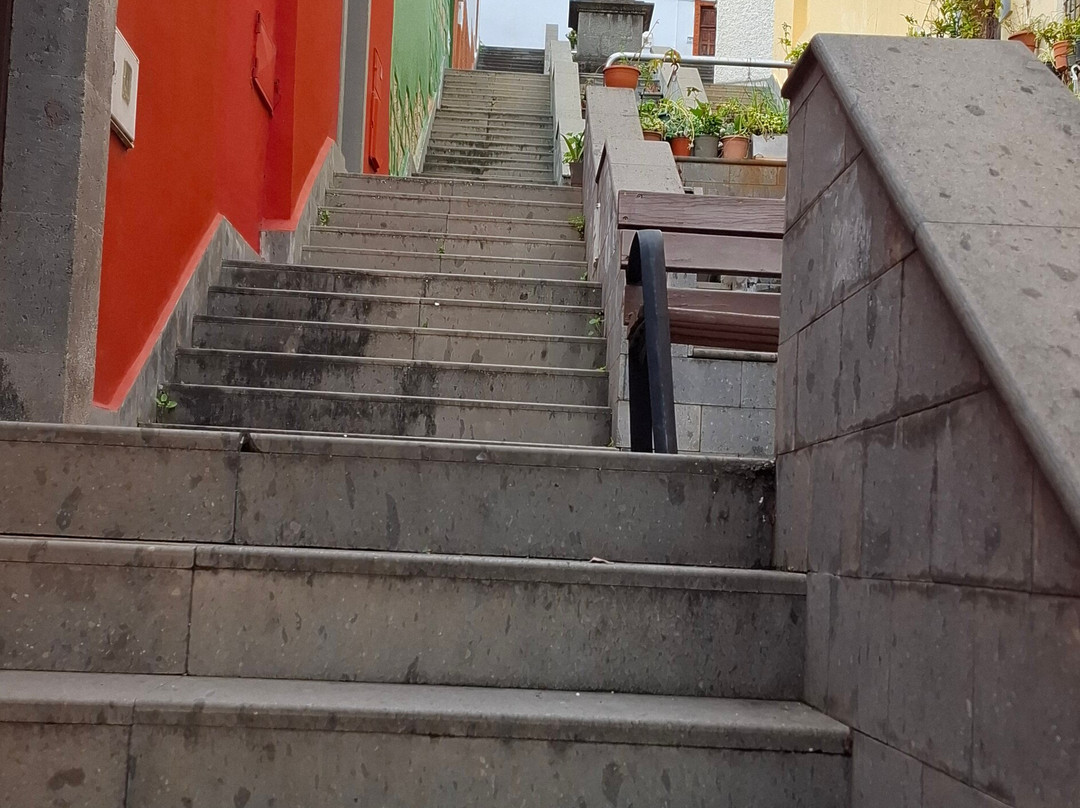 Water steps - Calle de la Diputación-Teror必去景点