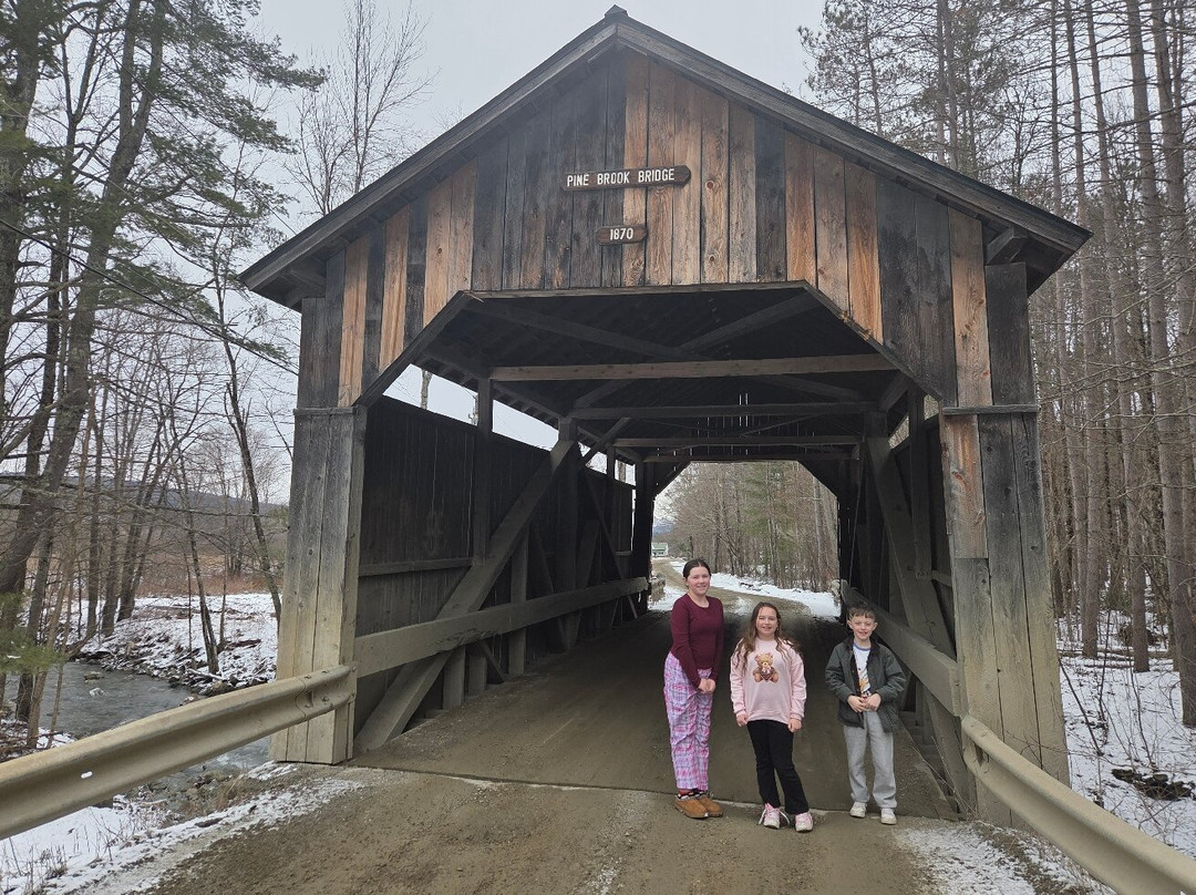 Pine Brook Covered Bridge-Waitsfield必去景点
