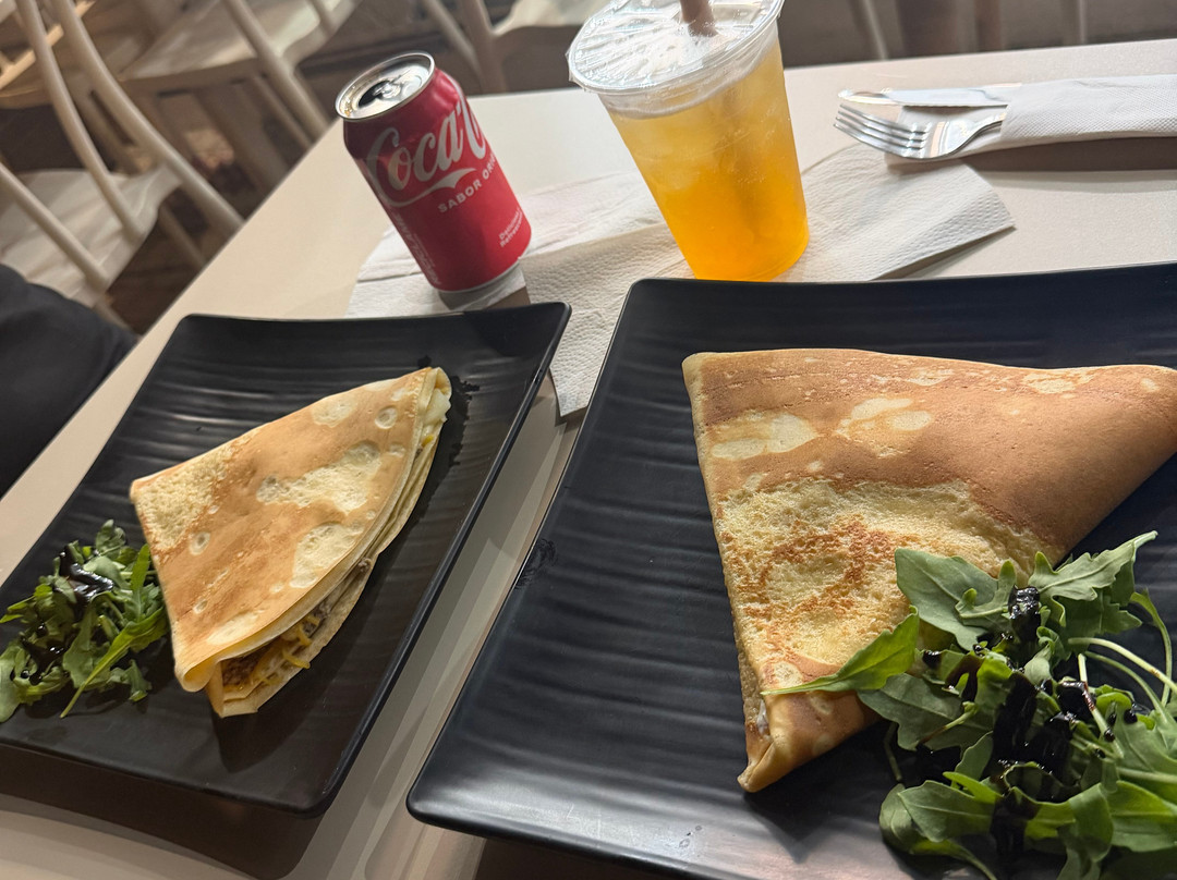French Crepe and Bubble