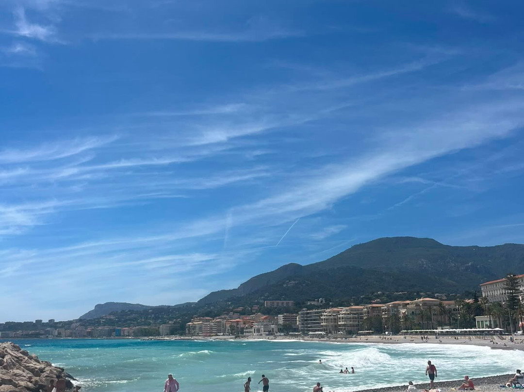 Plage du Fossan-芒通必去景点