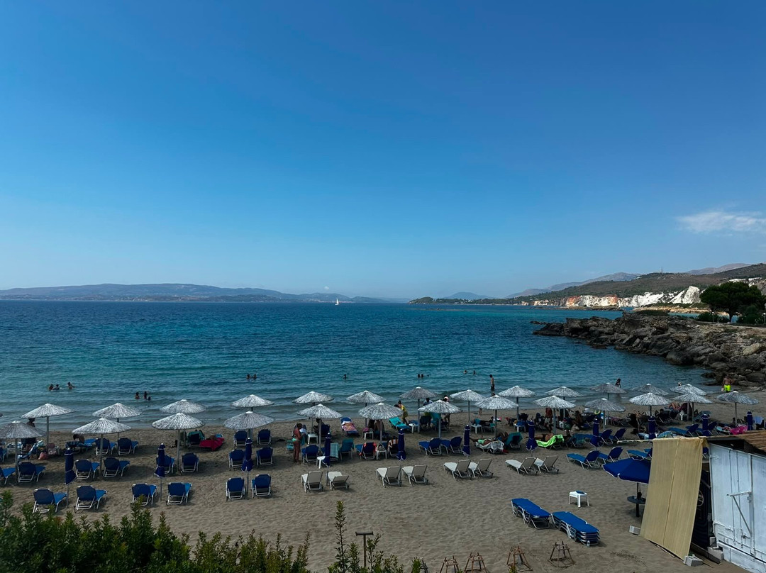 La spiaggia di Eglina-凯法利尼亚岛必去景点