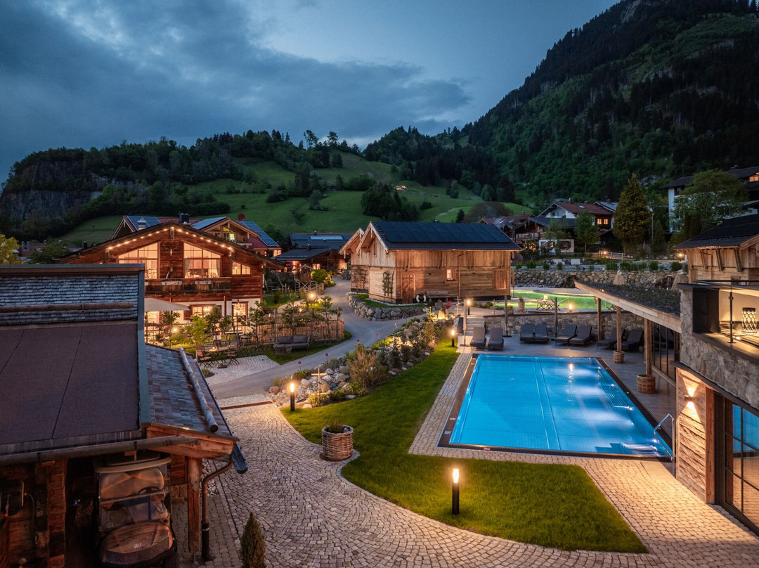 Burgberg im Allgaeu酒店住宿-Alpzitt Chalets im Dorf