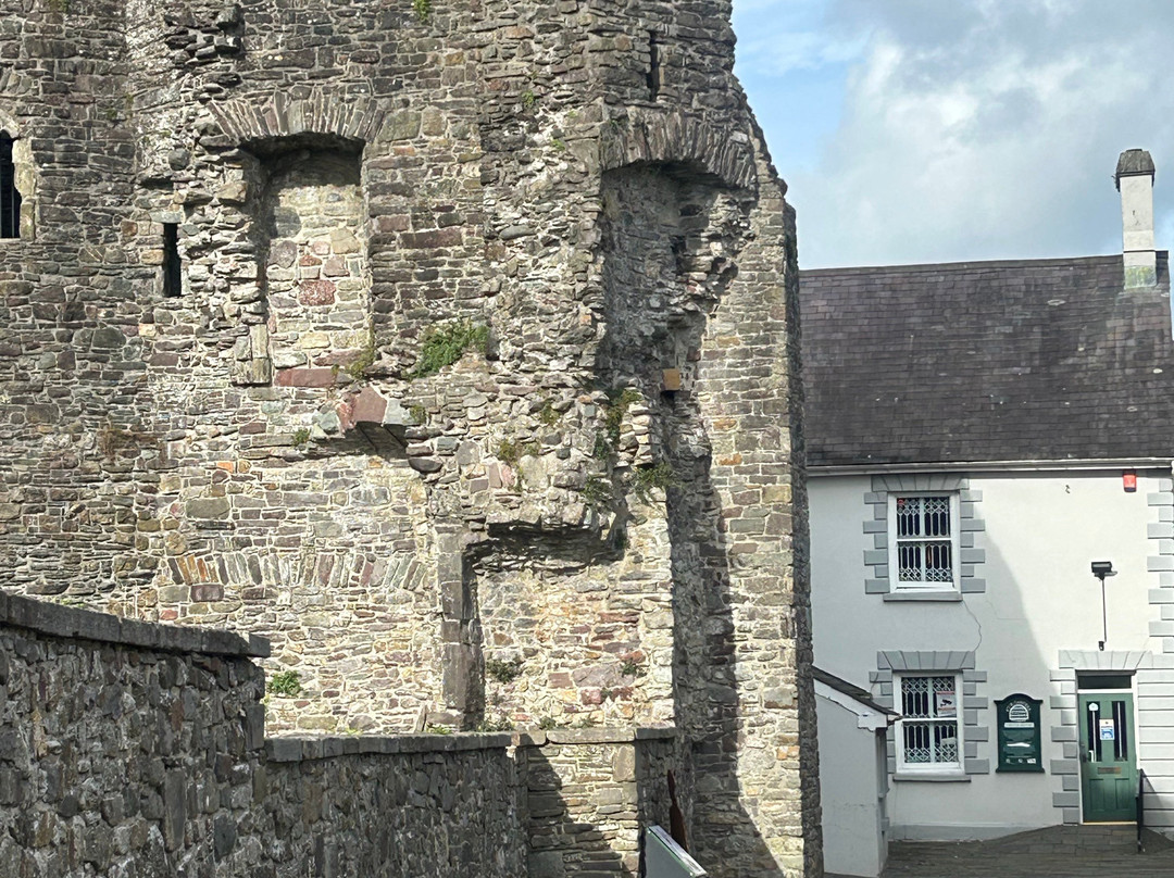 Carmarthen Castle-喀麦登必去景点