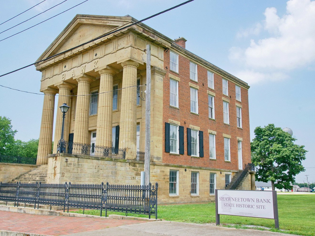 Eldorado旅游景点-Shawneetown Bank State Historic Site