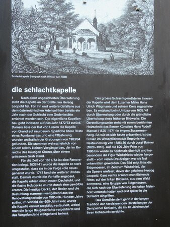 Schlachtkapelle Sempach-Sempach必去景点