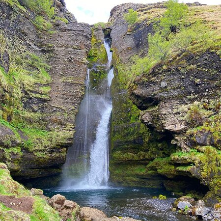 Gluggafoss/Merkjárfoss景点图片